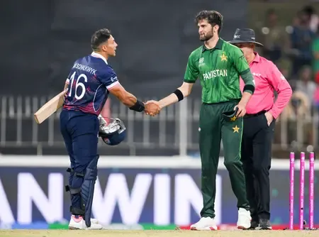 What Are the Key Numbers from the Pakistan vs USA Group A Match in T20 WC?
