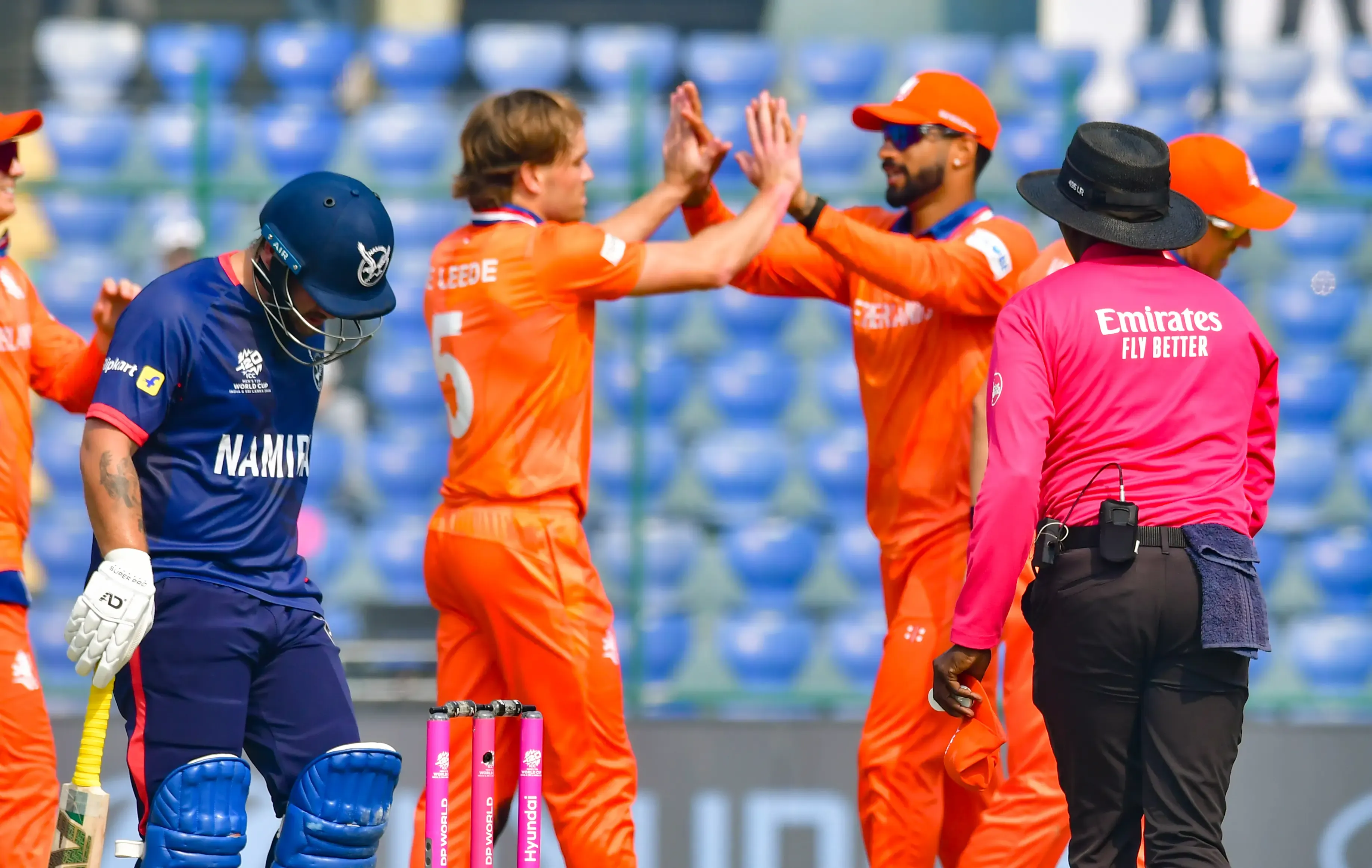 How Did Pacers Help Netherlands Restrict Namibia to 156/8?