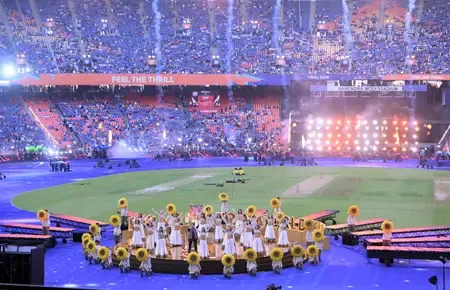 Excitement Soars in Ahmedabad as Ricky Martin, Falguni Pathak, and Sukhbir Perform Before T20 World Cup Final