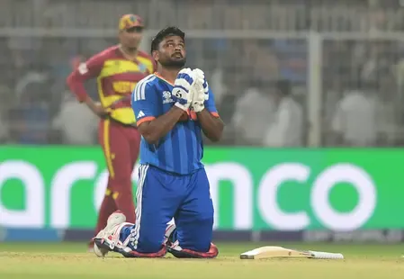 Samson's Stunning 97 Powers India into T20 World Cup Semis