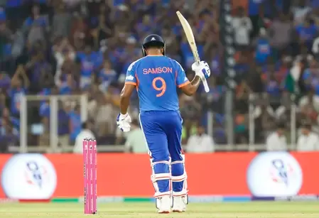 Sanju Samson Matches Virat Kohli with Fifty in T20 WC Final