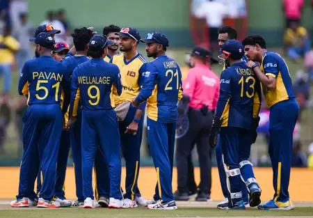 How Did Shanaka Support Hemantha and Praise His Batting Unit After Sri Lanka's Victory Over Oman?