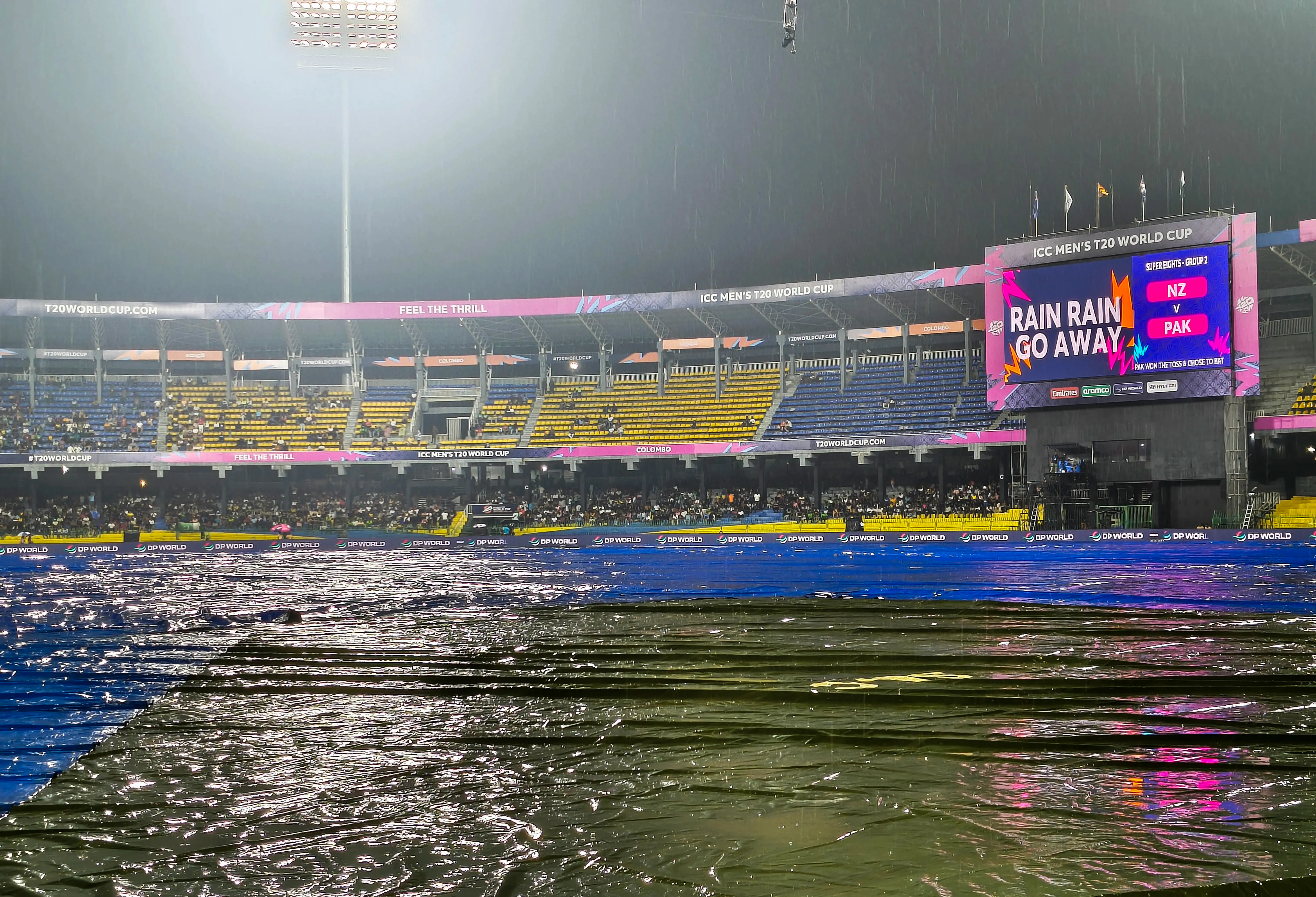 Will Rain Disrupt the Pakistan-New Zealand Super Eights Showdown in Colombo?