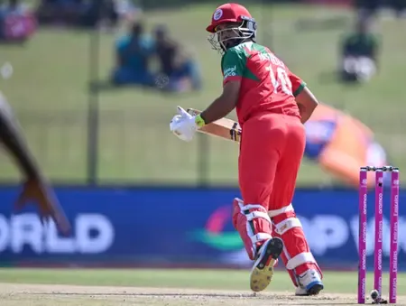 Did Oman Fail to Click as a Batting Unit Against Zimbabwe?