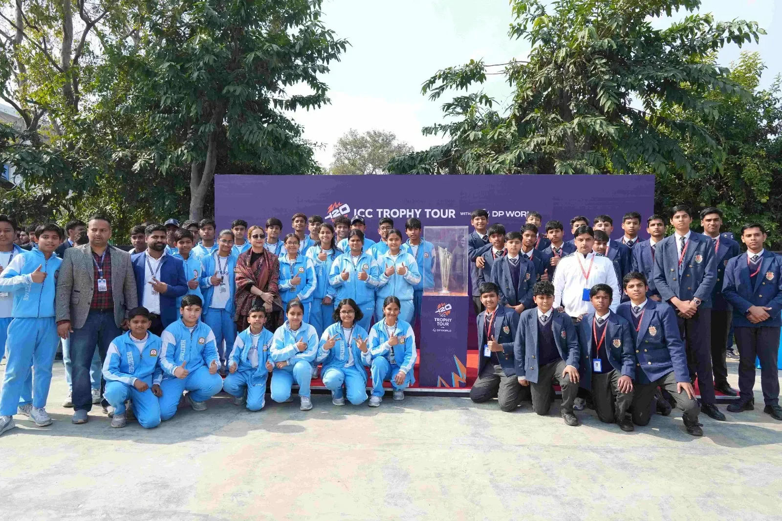 Did the T20 World Cup 2026 Trophy Tour Visit Rinku Singh’s Former School in Aligarh?