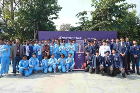 Did the T20 World Cup 2026 Trophy Tour Visit Rinku Singh’s Former School in Aligarh?