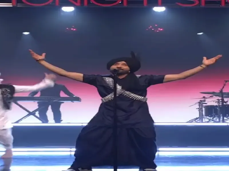 दिलजीत दोसांझ ने 'द टुनाइट शो' में याद की 1914 की कोमागाटा मारू घटना, जिम्मी फॉलन को सिखाया भांगड़ा