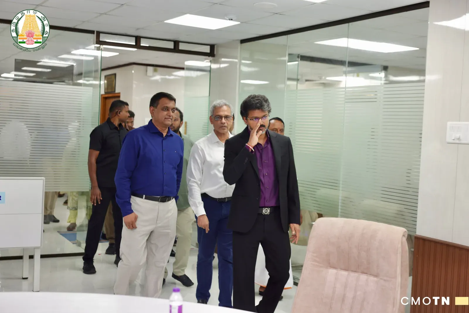 Tamil Nadu CM Vijay Reviews Northeast Monsoon Readiness at Chennai War Room