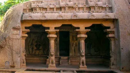 महाबलीपुरम का वराह गुफा मंदिर: 7वीं सदी में एक चट्टान से तराशा यूनेस्को विश्व धरोहर
