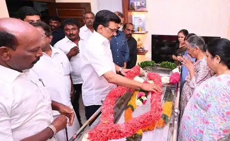 Tamil scholar Erode Tamilanban laid to rest with full state honours, CM Stalin leads tribute 