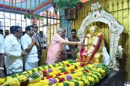 क्या उपराष्ट्रपति सीपी राधाकृष्णन ने महान स्वतंत्रता सेनानी मुथुरामलिंगा थेवर को श्रद्धांजलि दी?