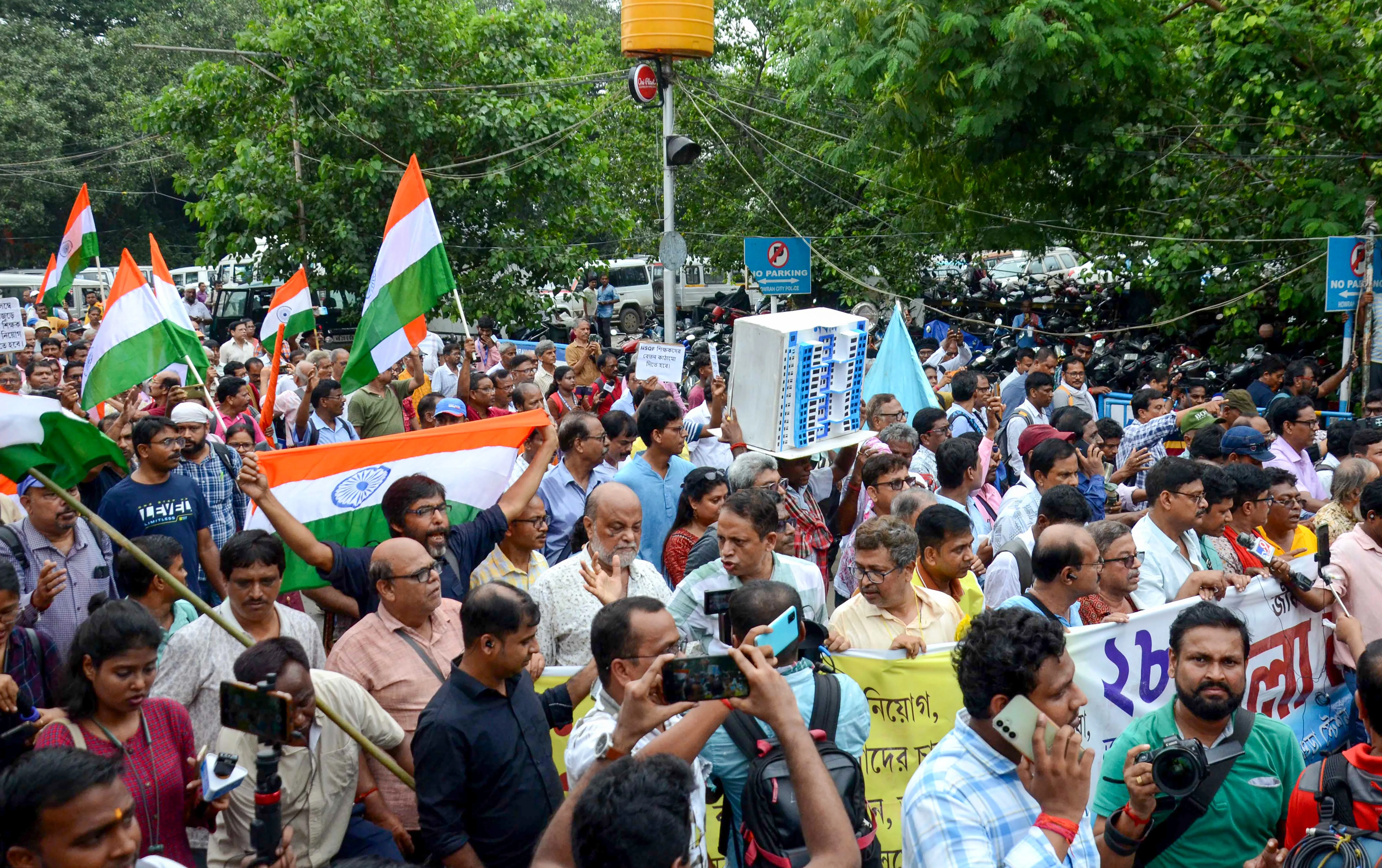 Will Teachers March to the Bengal Assembly for Job Reinstatement?