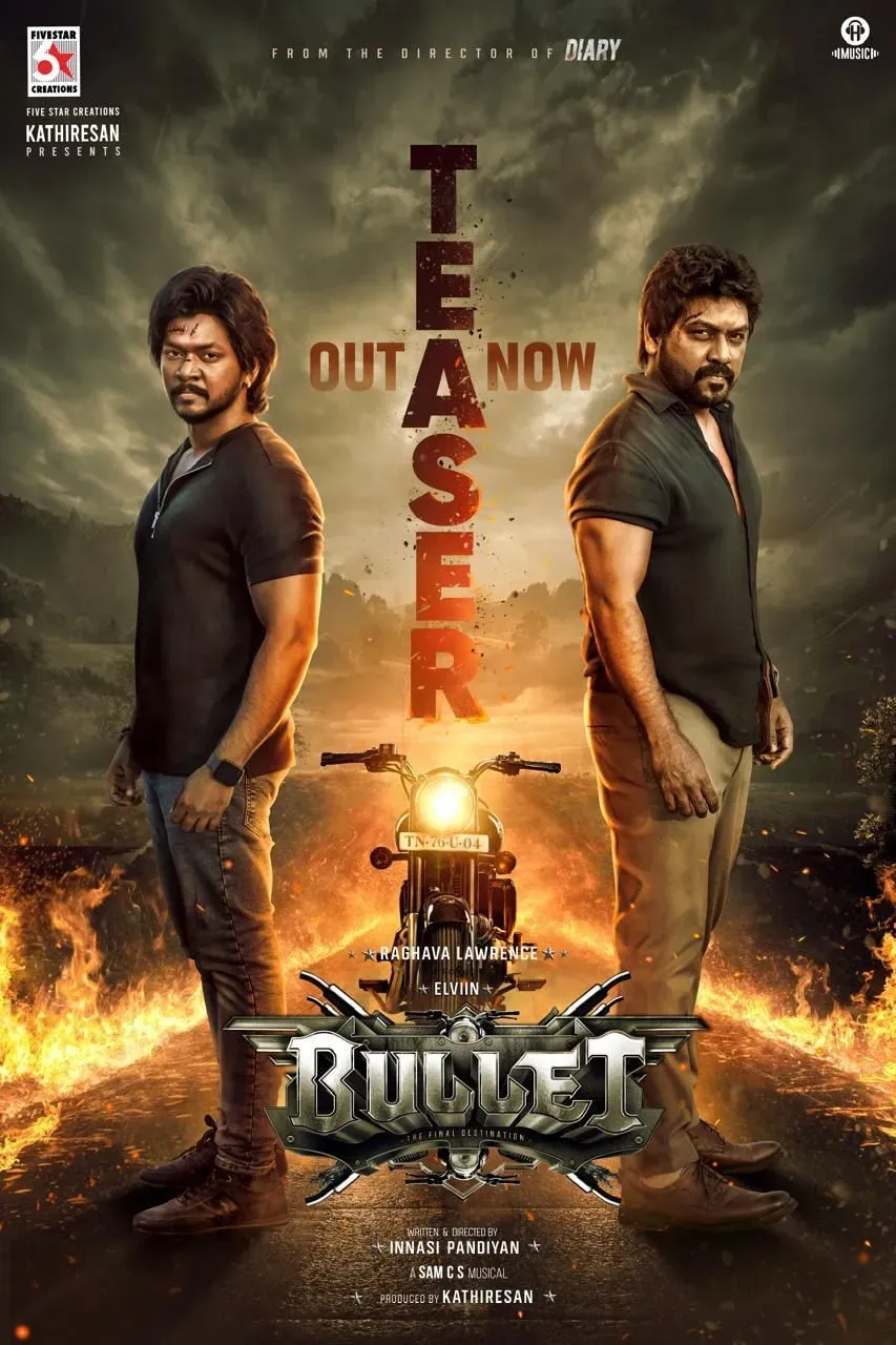 What’s Inside the Teaser of Raghava Lawrence's Brother Elviin's Debut Film 'Bullet'?