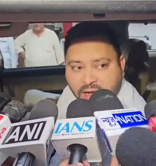 Tejashwi Yadav attacks Centre, Bihar govt over floods, demands permanent fix