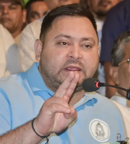 Tejashwi Yadav slams Bihar NDA cabinet expansion, cites dynastic politics