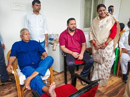 Tejashwi Yadav slams Bihar NDA govt on unemployment, corruption at Lalu birthday event