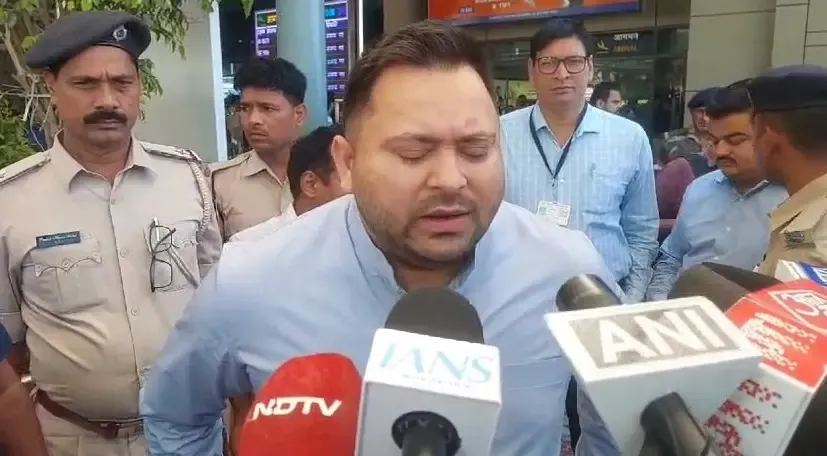 Tejashwi Yadav Criticizes BJP Over ED Investigation, Calls It Political Vendetta