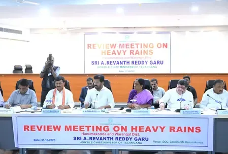 What Compensation Will Telangana CM Provide for Farmers Affected by Cyclone Montha?