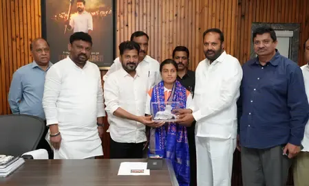 Will Telangana CM Support Archer Chikitha Taniparthi in Her Olympic Quest?