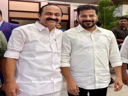 Kerala CM Satheesan sworn in: Telangana's Revanth Reddy leads Congress solidarity show
