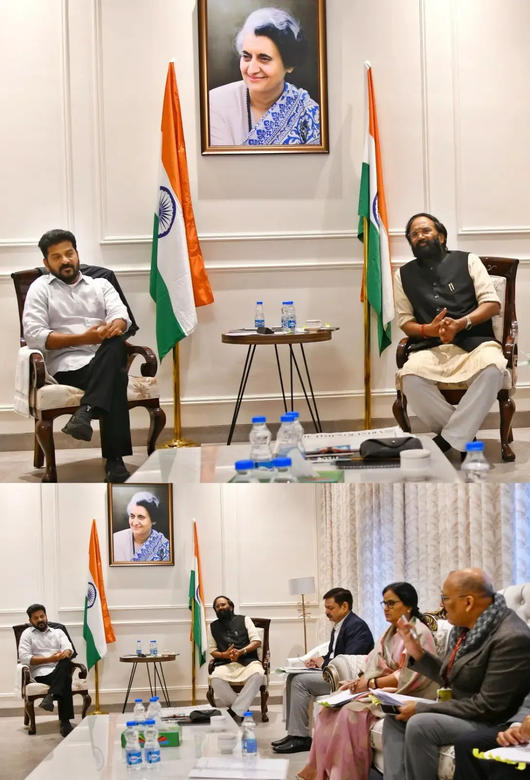 Telangana CM Advocates for Fair Share of Krishna River Water