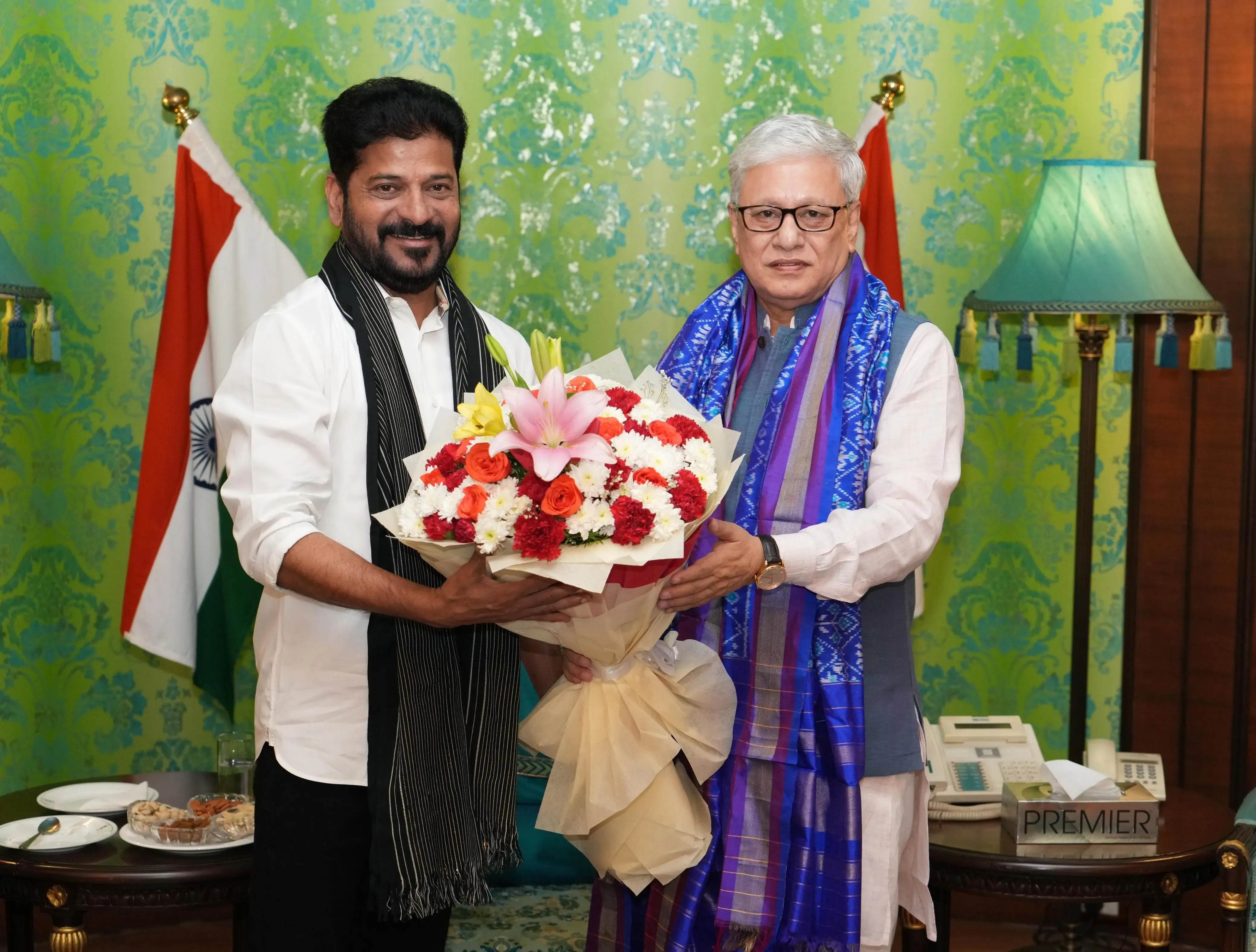 What Did Telangana CM Discuss with Governor Amidst National Concerns?