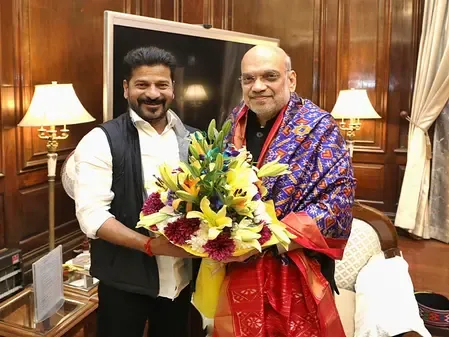Telangana's CM A. Revanth Reddy Discusses Maoist Surrender and Security with HM Amit Shah