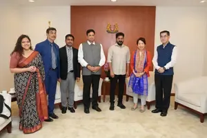 Telangana CM Engages Singapore Minister for Sectoral Partnerships