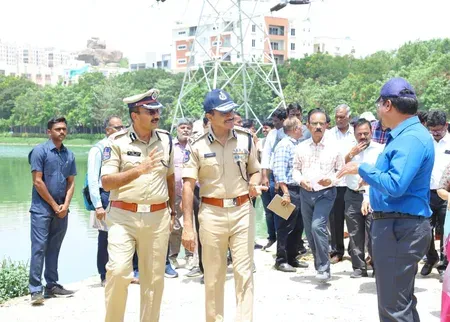 Telangana DGP reviews Hyderabad flood, traffic prep ahead of monsoon peak