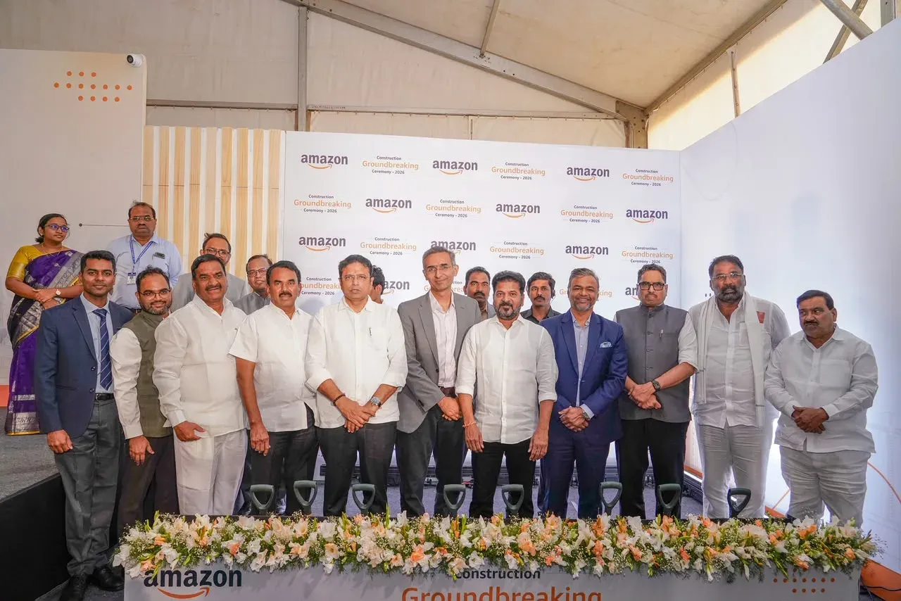 Telangana CM Revanth Reddy pitches ₹1 lakh crore Amazon bet at Future City