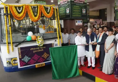 Telangana RTC Unveils Innovative ‘GI on Wheels’ Buses to Celebrate Local Arts