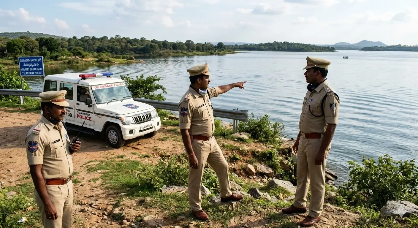 Tragic Incident in Telangana: Father Drowns Three Daughters in Lake