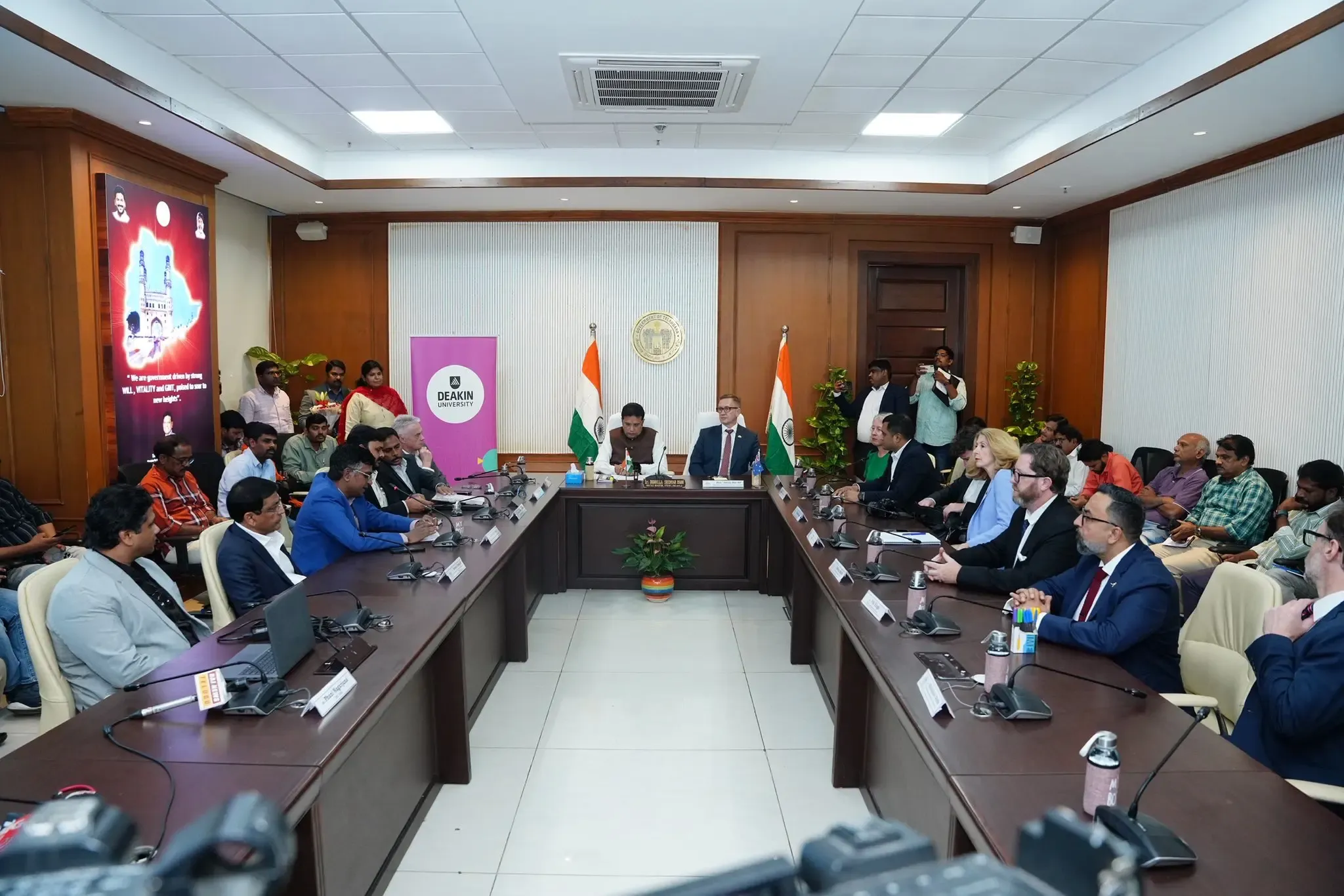 Will Telangana Partner with an Australian University to Create an AI Centre of Excellence?