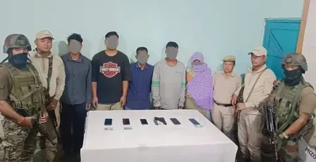 Have Ten Militants from Banned Groups Been Arrested in Three Manipur Districts?