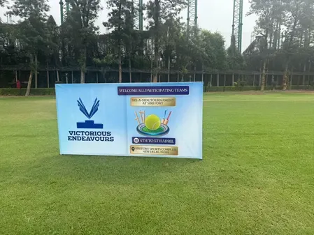 Exciting Six-a-Side Tennis Ball Cricket Tournament at Siri Fort: Ten Teams Compete