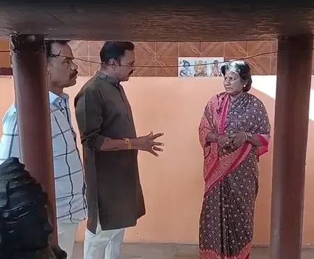 What Caused Tension in Ballari After Meat Was Discovered in a Hanuman Temple?