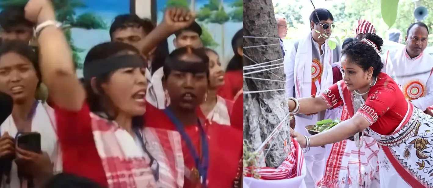 Ranchi Experiences Tension Amid Tribal Conflict During Sarhul Festival, CM Hemant Soren Faces Protests