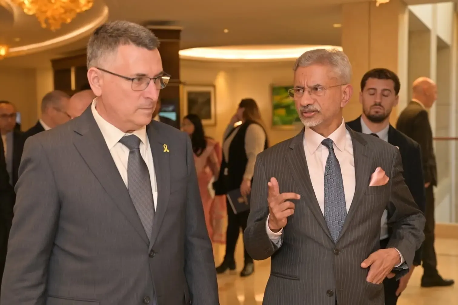 How Does Terrorism Represent a Mutual Threat? Israel's FM Gideon Sa'ar Stands with India