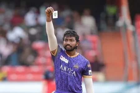 Himateja's maiden ton powers Khammam Aces to TG20 playoffs with 19-run win