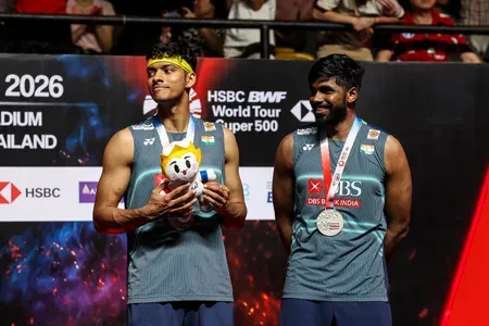 थाईलैंड ओपन में सिल्वर जीतने के बाद सात्विक-चिराग 'मलेशिया मास्टर्स' से हटे