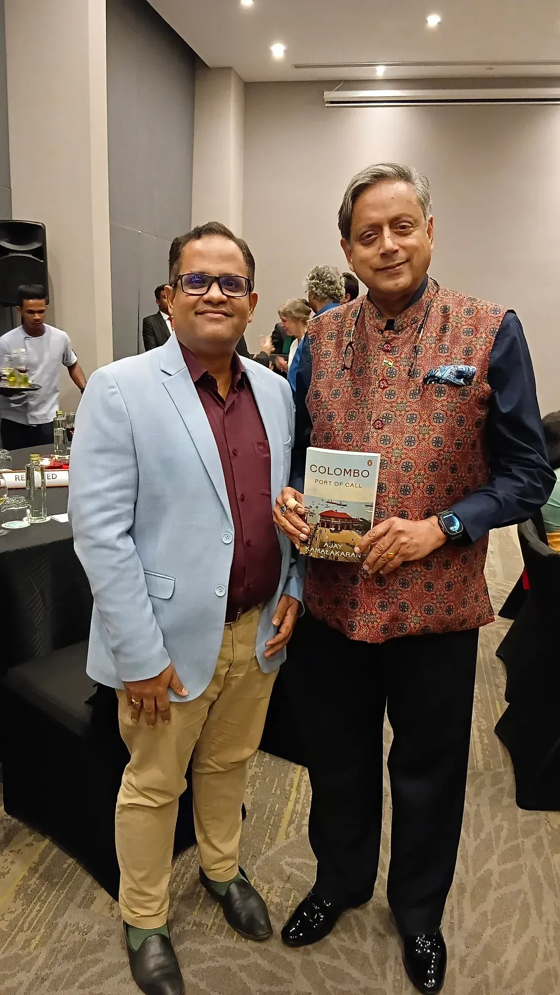 Tharoor Backs Project to Chronicle Colombo Through Travellers' Eyes