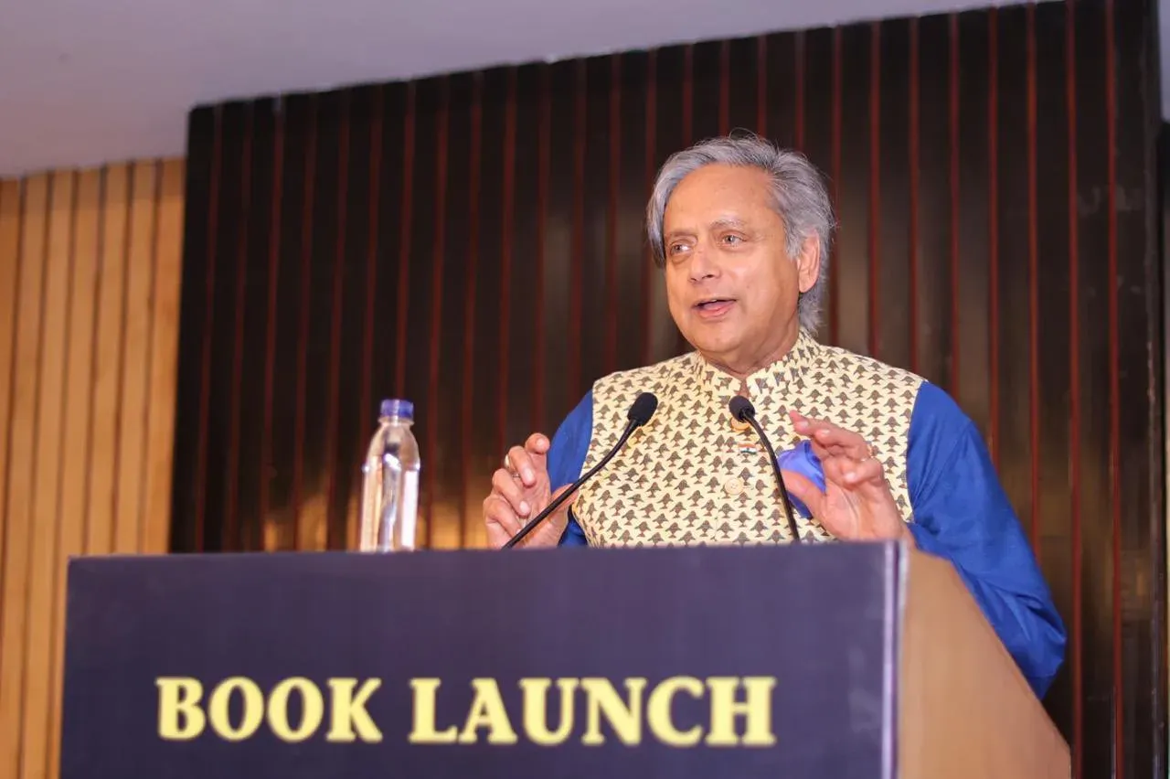 Tharoor launches 'Listen to Your Body' after External Affairs meet