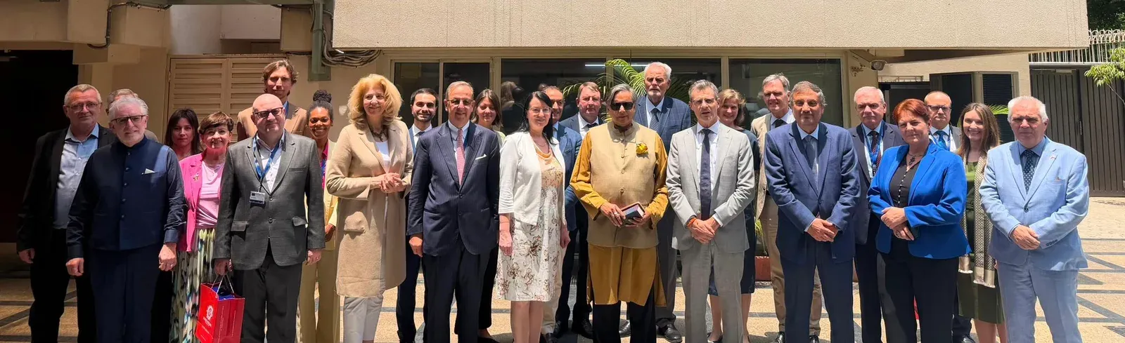 Tharoor Meets EU Ambassadors on West Asia, Global Issues