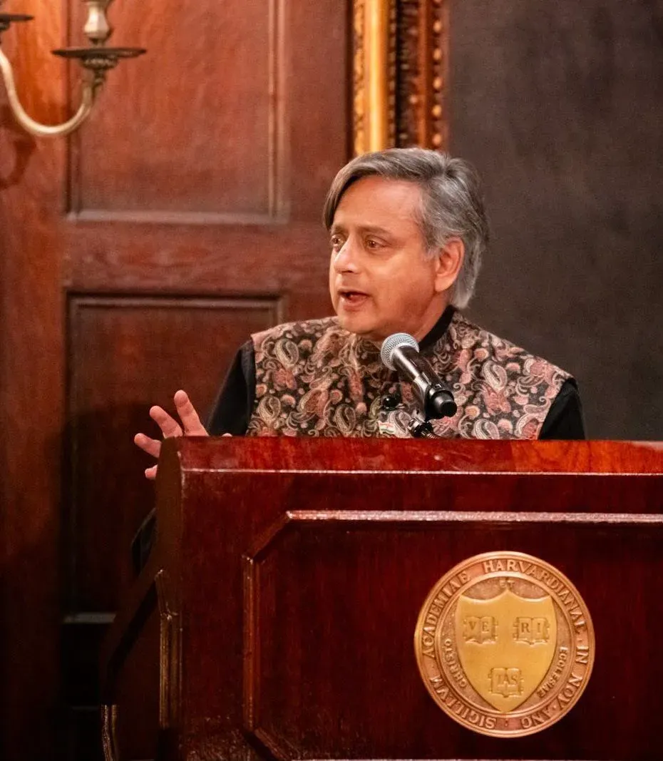 Tharoor Speaks on Empire and India's Democratic Journey in NYC