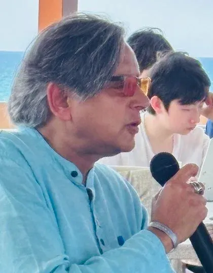 Tharoor Speaks on Global Order at Symi Symposium