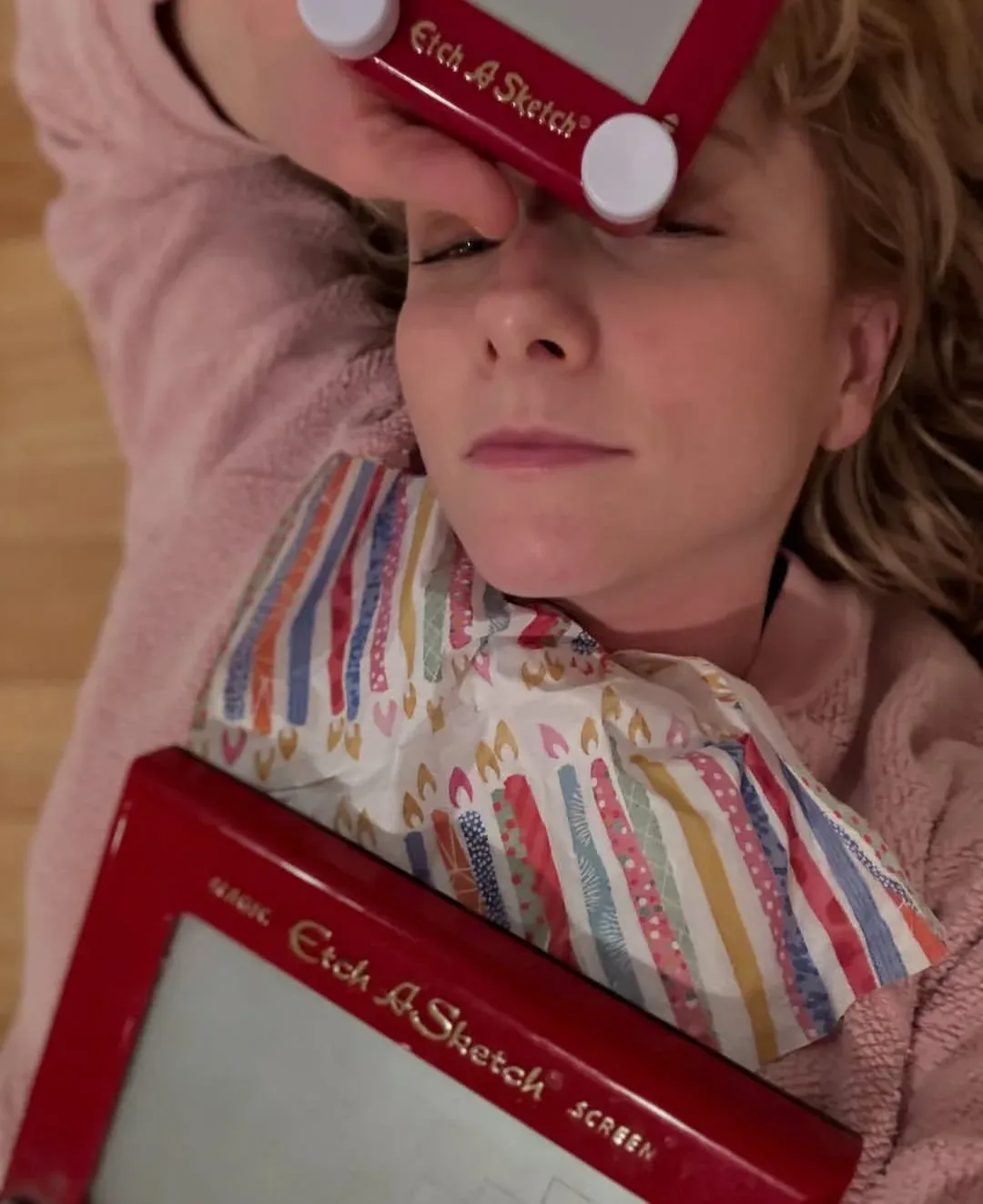 Melissa Rauch jokes she's 'partied out' after National Etch A Sketch Day