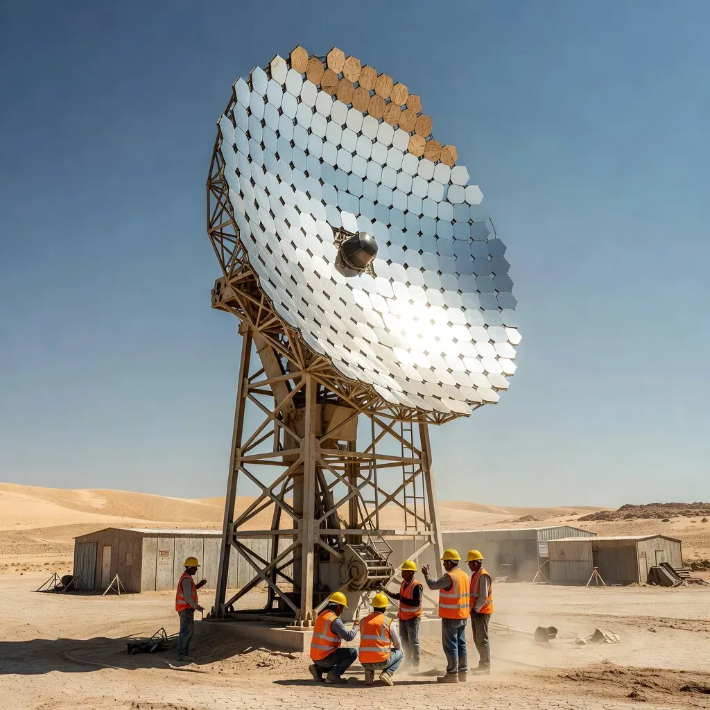 Xidian University team tests hardware for space solar power beamed to Earth