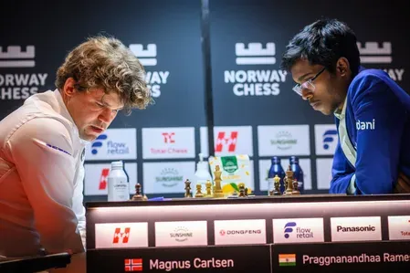 Anand Mahindra hails Praggnanandhaa as ‘impraggnable’ after 2nd Carlsen win
