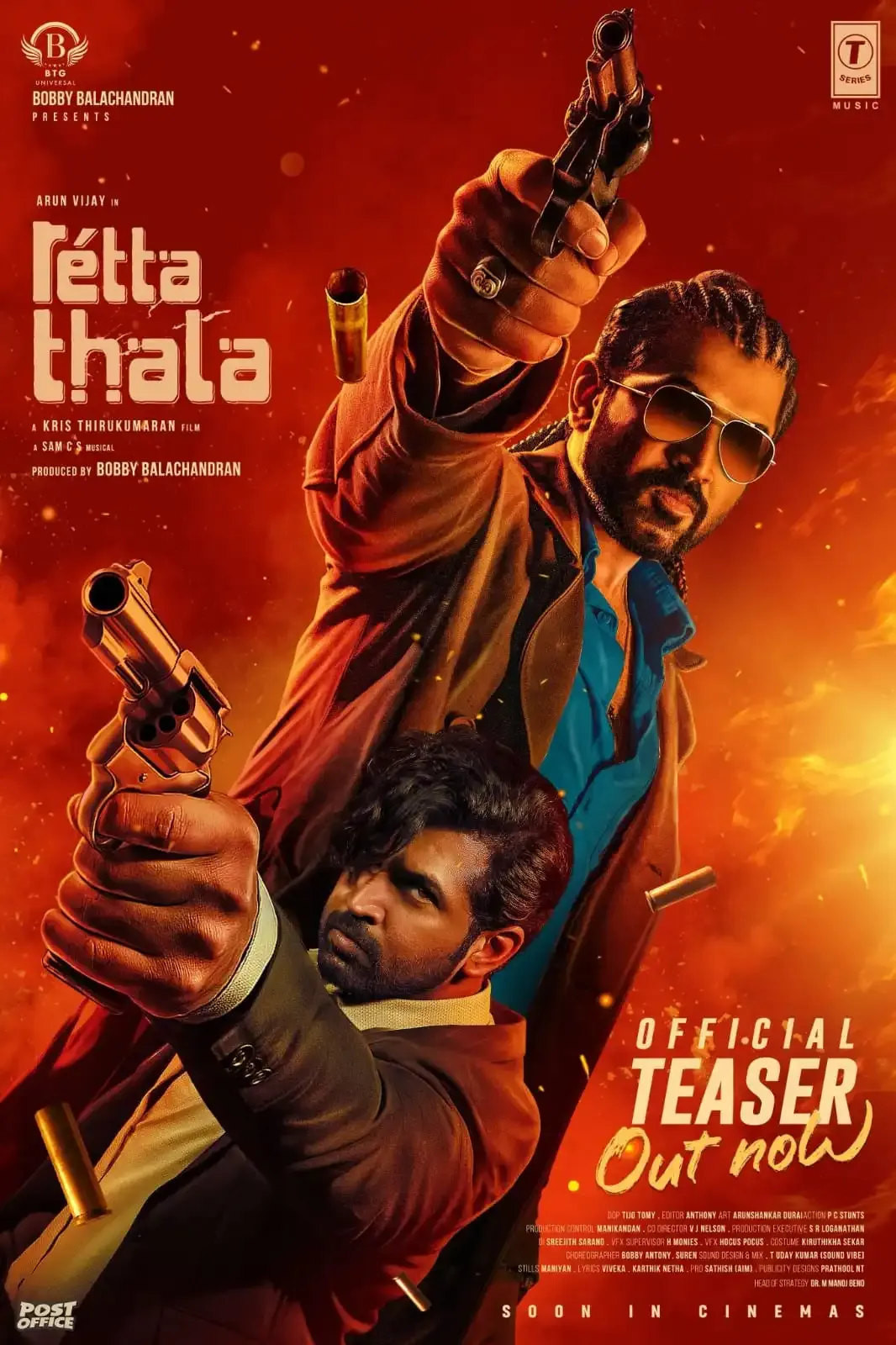 What Role Does Arun Vijay Play as Kali in Retta Thala?