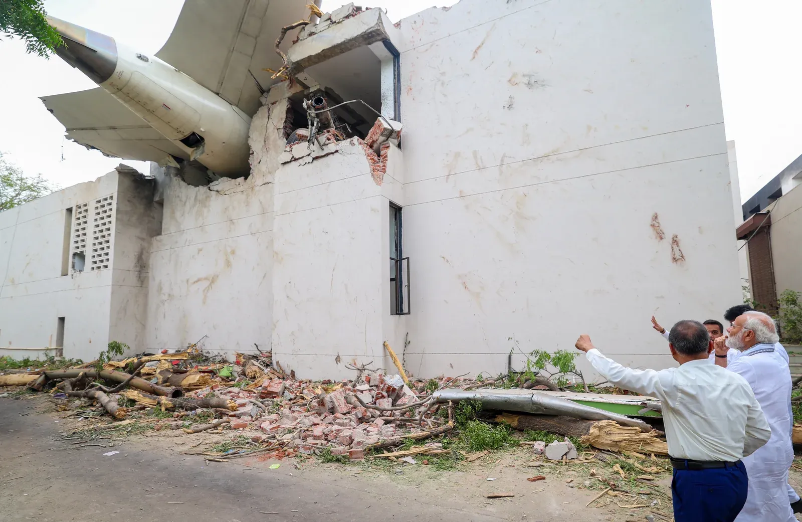 AI-171 crash site to become 7-block medical hostel, says Gujarat minister
